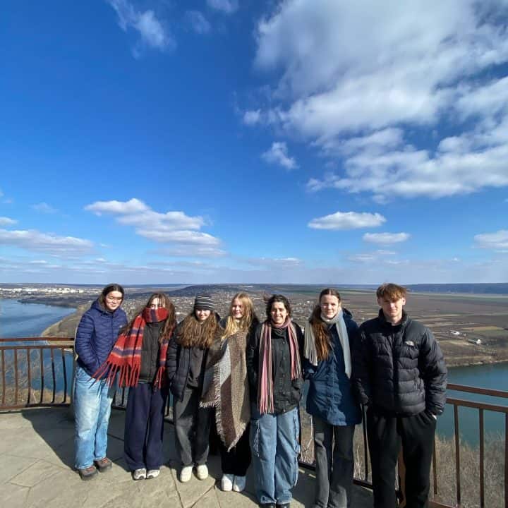 View of the river Nistru